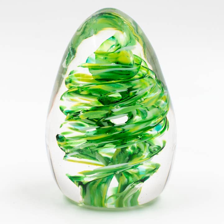 Boise Art Glass - Wholesale Paper Weight - Glass Egg Paperweight