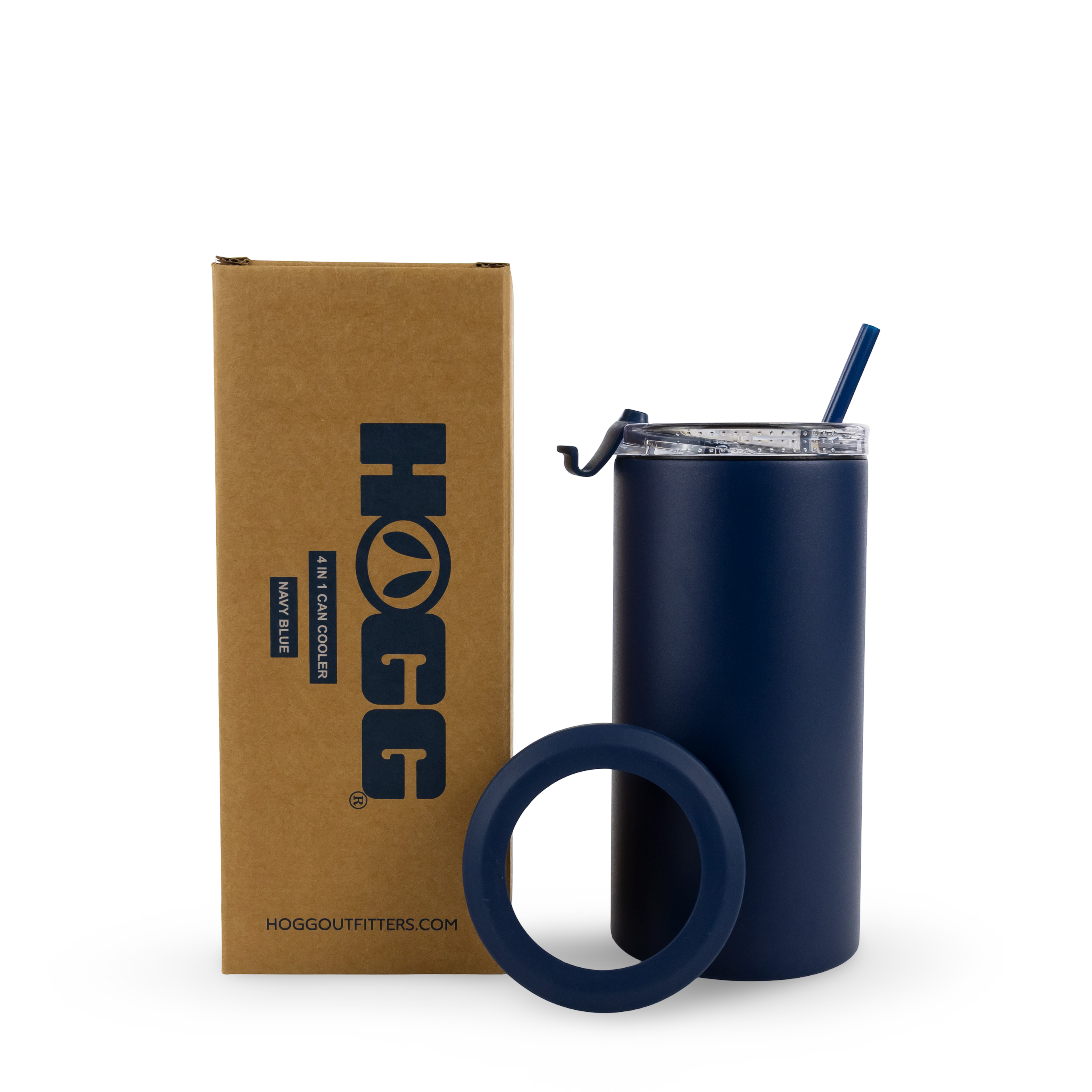 Hogg Outfitters - Wholesale Isolators voor dranken/huggers en koozies - 4-in-1 POEDERGECOATTE BLIKJESKOELER5
