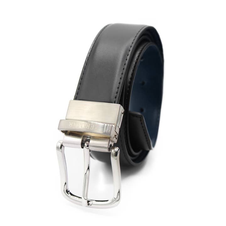 Ceinture en cuir réversible Zerimar 32 mm – Polyvalente et élégante pour la vente par Zerimar 1942