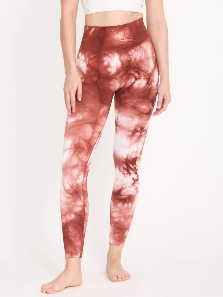 Genji - Bamboo Tie Dye Leggings for wholesale by Yoga Searcher