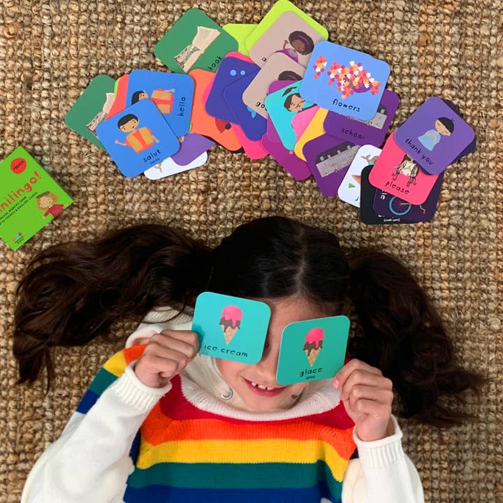 Worldwide Buddies - Wholesale Learning Cards - Kids & Baby - Minilingo Bilingual French/English Flashcards for Kids4