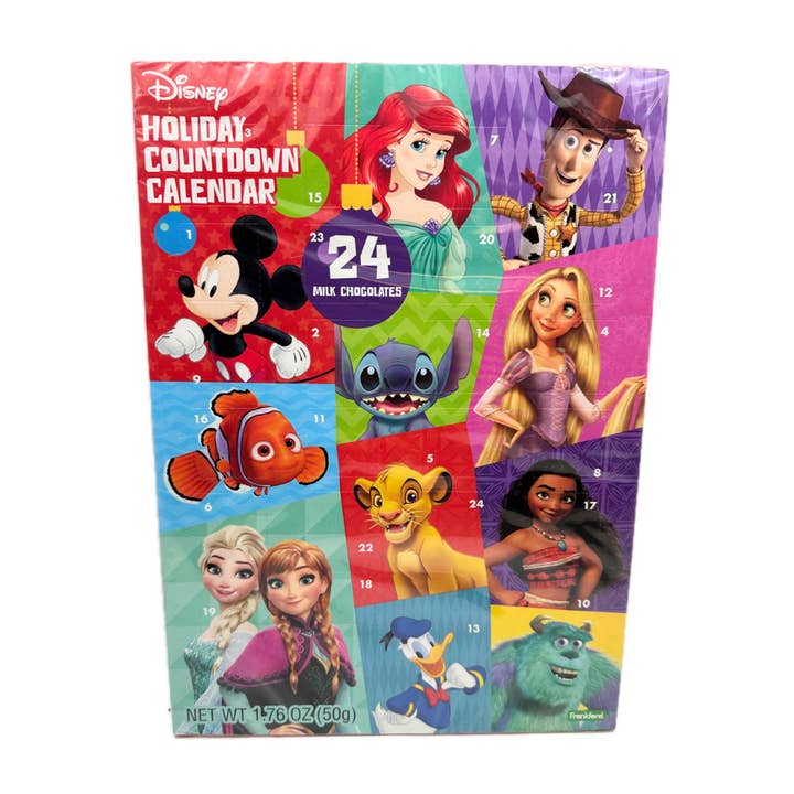 I Got Your Candy - Wholesale Chocolate - Disney Chocolate Advent Calendar 1.76oz - 12ct