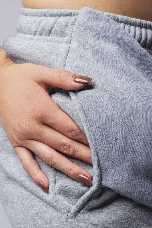 Queen Fashion - Wholesale Pants - Women's - solid knot front sweatpants7