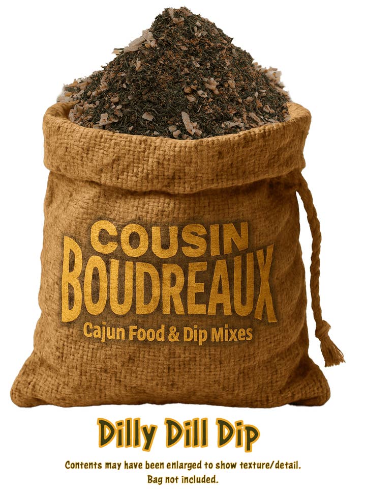 Cousin Boudreaux's Dilly Dill Dip for wholesale by Cousin Boudreaux's Cajun Foods