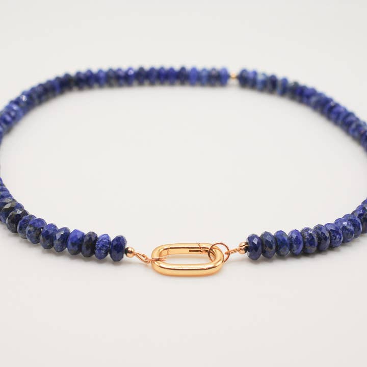 Lapis Lazuli Radiance Necklace for wholesale by Ripple | Reiki Infused Jewelry