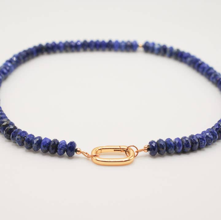 Lapis Lazuli Radiance Necklace for wholesale by Ripple | Reiki Infused Jewelry