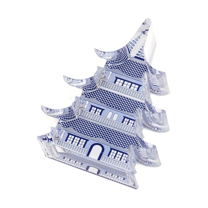 WEIGHT - BLUE PAGODA for wholesale by Tara Wilson Designs