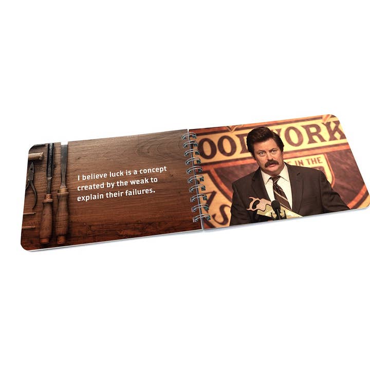 Papersalt - Wholesale Book - Adult - Parks & Recreation: Ron Swanson Quote Book (Official Merch)
