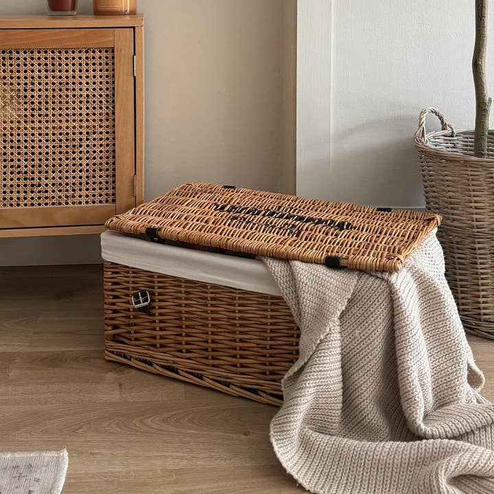 Purlee – Großhandel Korb – Weidenkorb, 20 Zoll, extra großer Geschenkkorb5