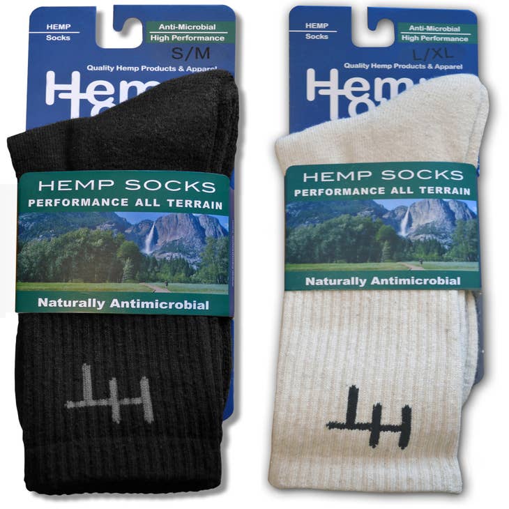 Long Hemp Boot Socks - 2 Pack – Kind Hemp Co.
