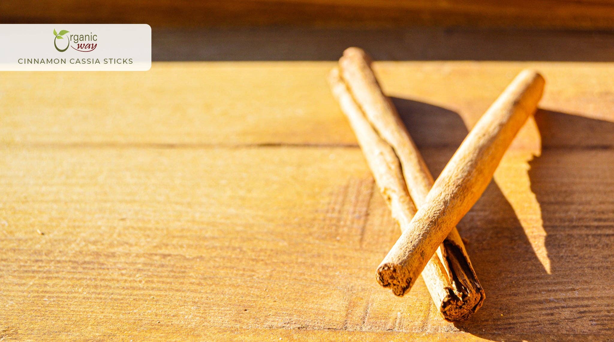 Organic Way LLC - Wholesale Herbs - Premium Cinnamon Cassia Sticks (Cinnamomum cassia) - Adds Flavour & Aroma |  Kosher Certified | Vegan | Raw, Non GMO & Gluten Free | USDA Certified | Origin - India4