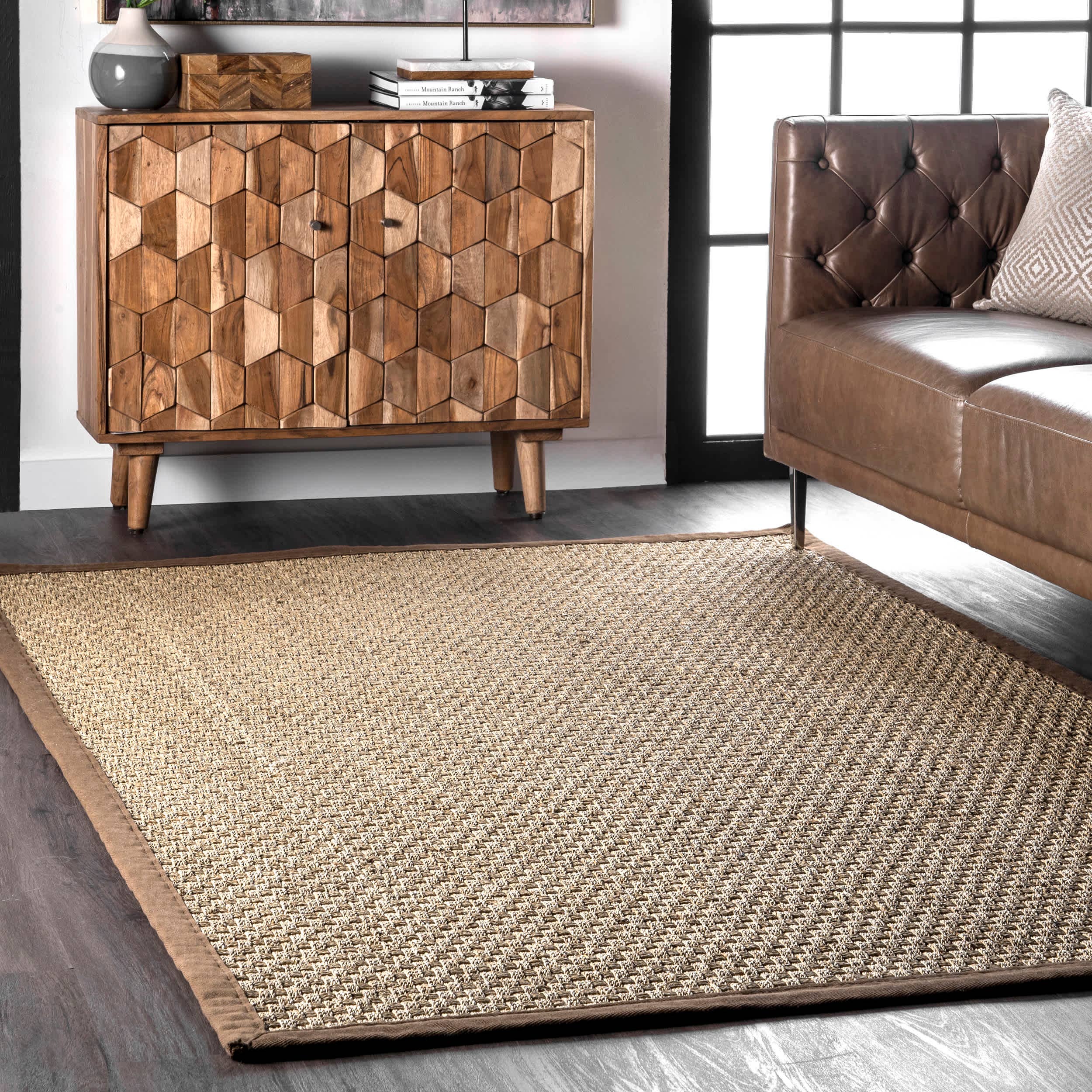 nuLOOM - Wholesale Area Rug - Hesse Checker Weave Seagrass Indoor/Outdoor Area Rug15