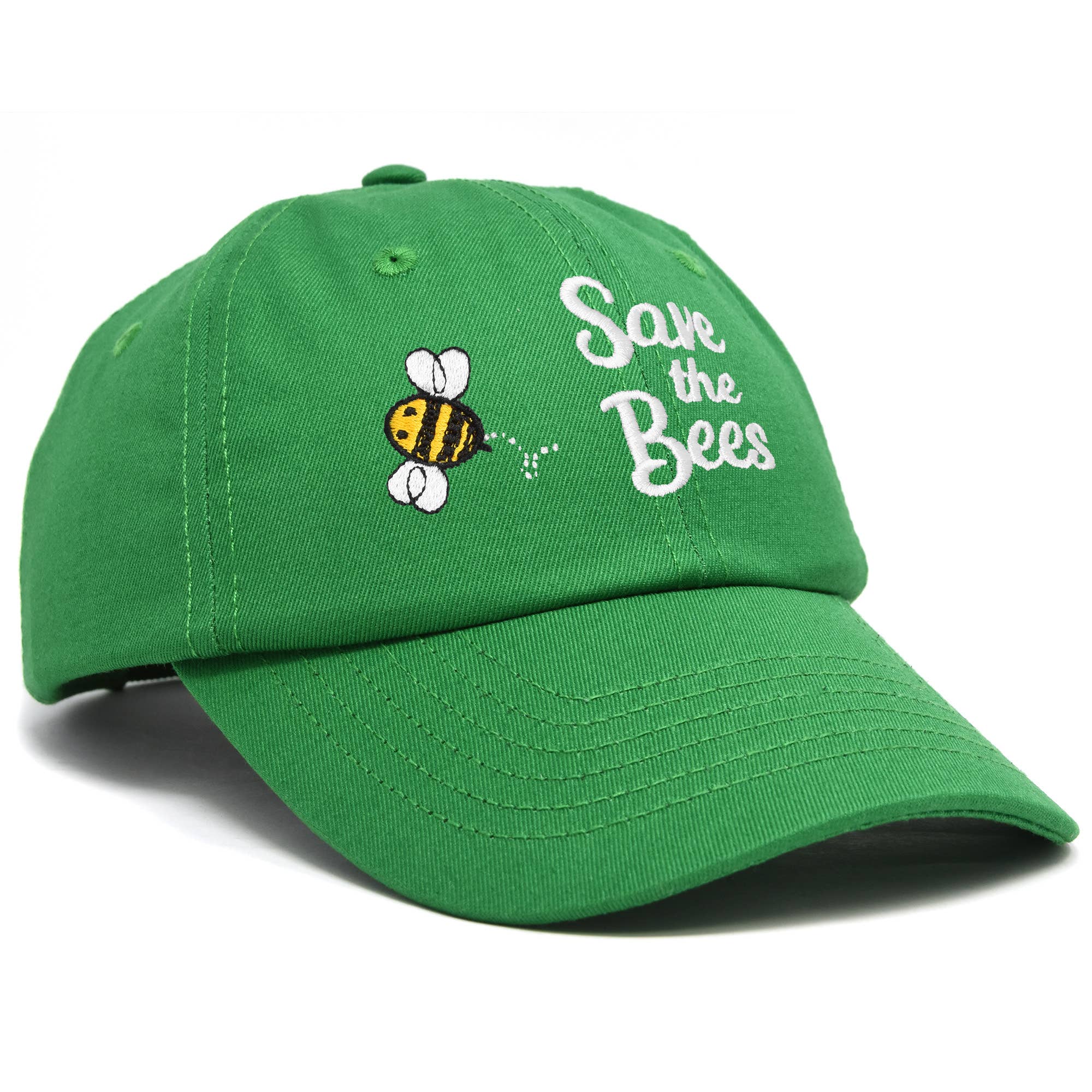 Dalix - Wholesale Baseball Cap - Women's - DALIX Save The Bees Baseball Cap Dad Hat Womens Girls23