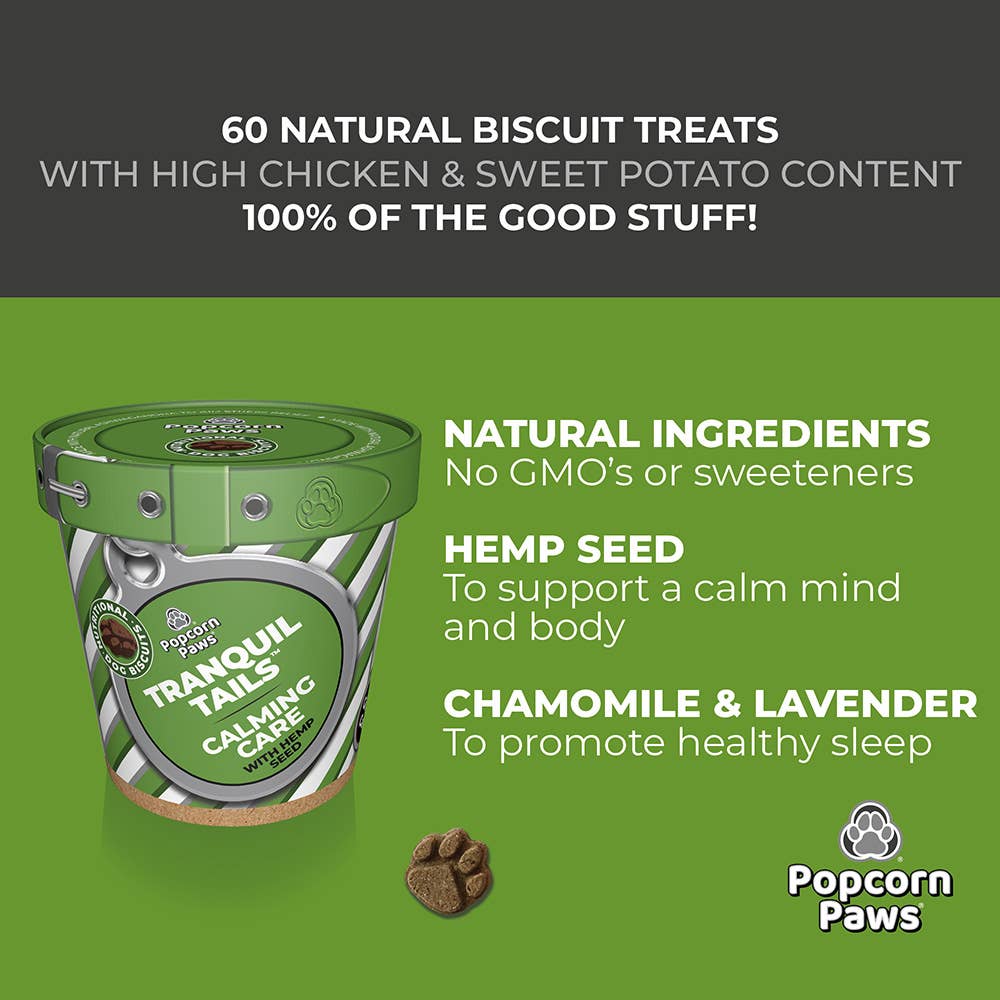 Henry Wag - Wholesale Pet Treats - Dog - Tranquil Tails Calming Dog Treats – Case of 20 x 48g Packet8