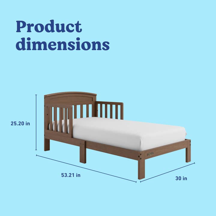 Storkcraft - Wholesale Bed - Kids & Baby - Graco® Benton Toddler Bed with Guardrails34