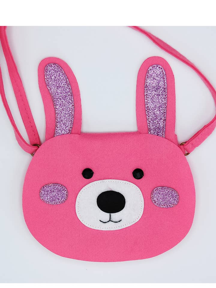 Kinderen Baby Konijnen Tas - Lief Roze voor wholesale door Lily and Momo