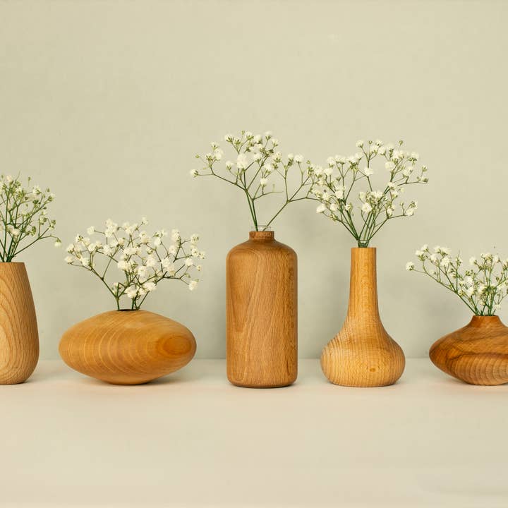 Wooden Story - Wholesale Plant Pot - Tiny flower pot No.02