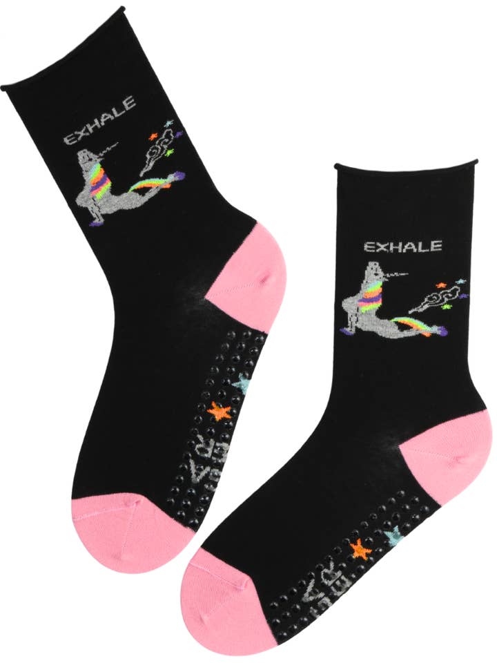 EXHALE katoenen antislipsokken voor wholesale door Sokisahtel I BestSockDrawer