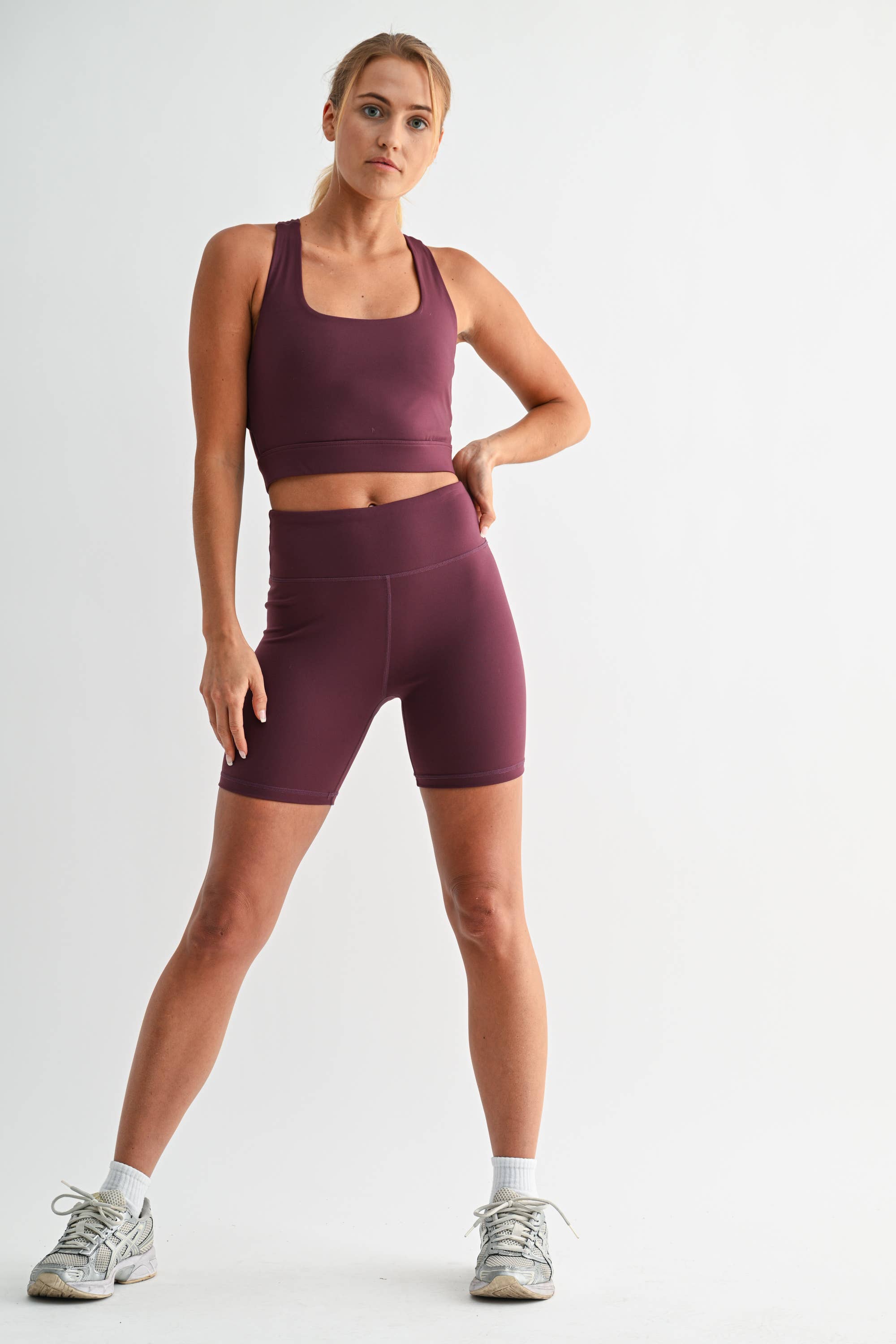 Mono B - Wholesale Athletic Shorts - Women's - Newport FlexForm Biker Shorts26