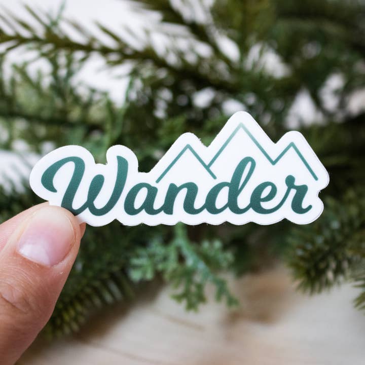 Riley Funk Designs - Wholesale Sticker - Wander Sticker