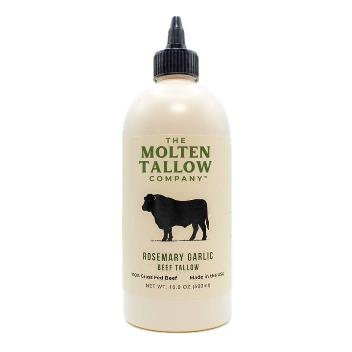 The Molten Tallow Company LLC - Wholesale Cooking Oil - Rosemary Garlic Beef Tallow3