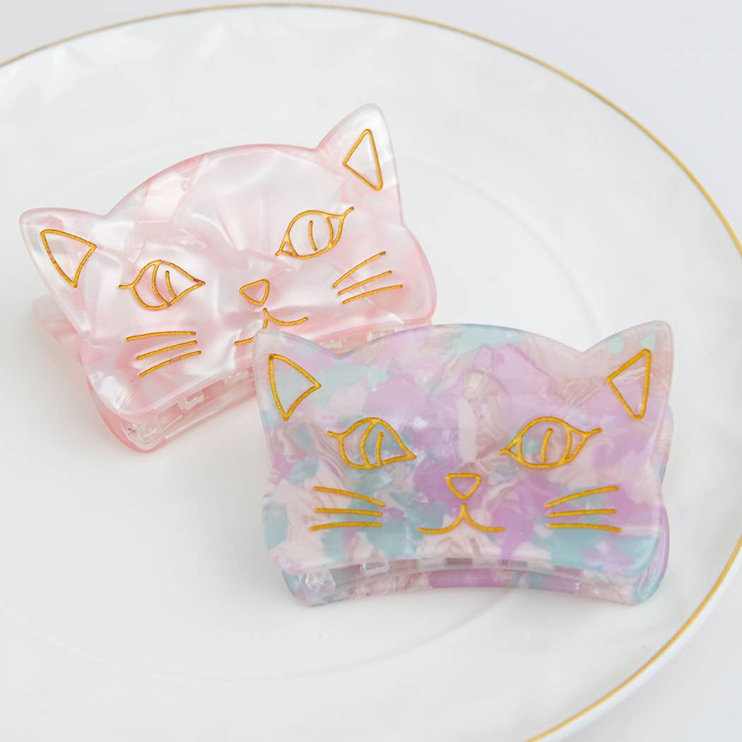TheDivaSoap - Wholesale Hair Clip - Women's - Acrylic Cute Cat Claw Clip3
