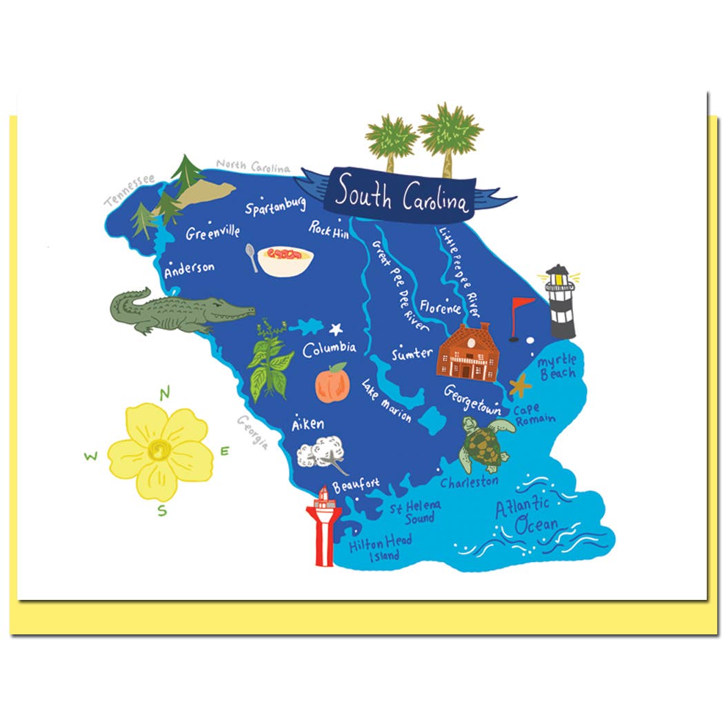 Allport Editions – wholesale Vardagliga hälsningskort – Hej USA Card Series - ALLA 50 STATER HÄR!41