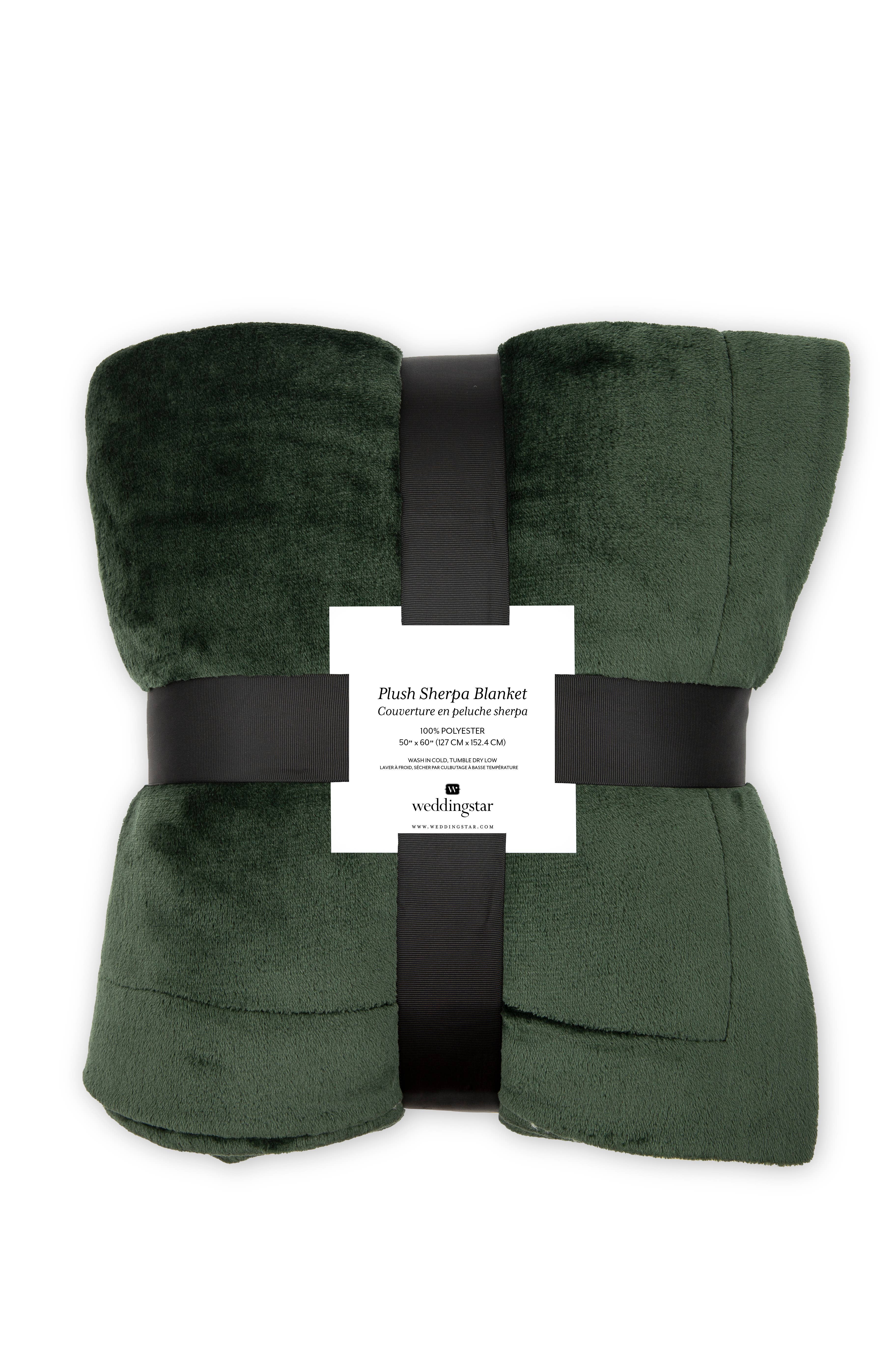 Weddingstar Inc. - Vendita all'ingrosso Plaid - Coperta Sherpa morbida e peluche ultra confortevole7