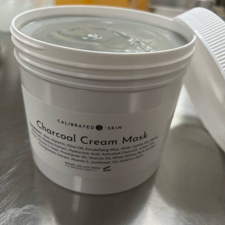 Calibrated Skin - Wholesale Skincare Face Mask - Detox Charcoal Mask, Private Label, White Label