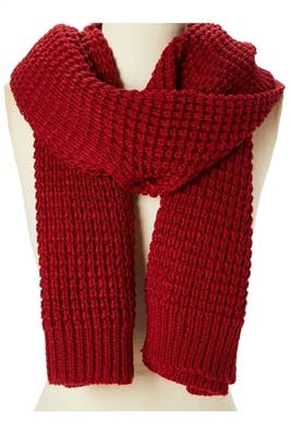 DNMC - Wholesale Scarf - Women's - WINTER SCARVES ON SALE! Chunky Knit Blanket Scarf4