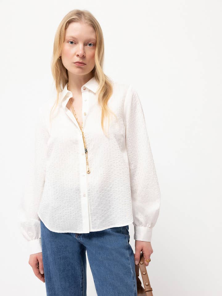 Stribet skjorte (416712-8) for engroshandel hos Lanidor