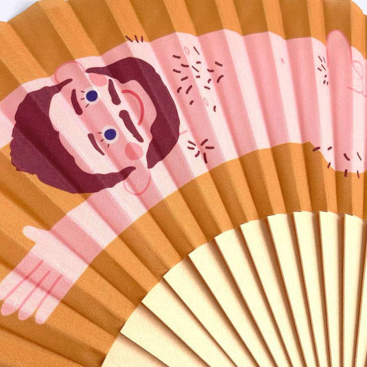 Dicks Don't Lie - Wholesale Handheld Folding Fan - My Little Fanny – Wheee!1