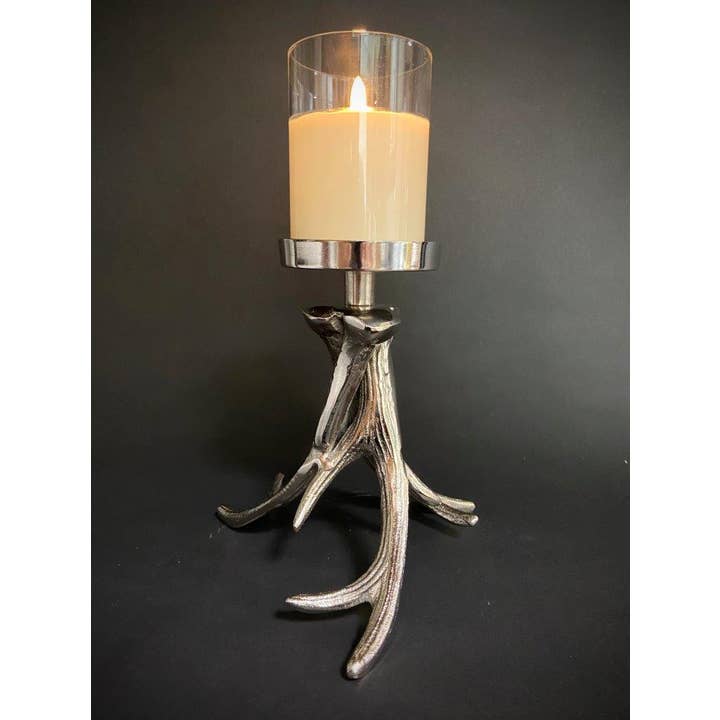 The Light Garden Collection - Wholesale Candle Holder - Tangled Antler Candle Holder 7"W, 8"H