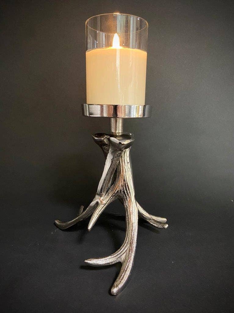 The Light Garden Collection - Wholesale Candle Holder - Tangled Antler Candle Holder 7"W, 8"H