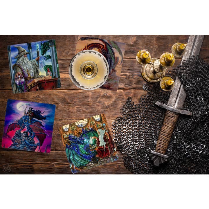 Conjunto de montanha-russa com corte a laser The Art of Ed Beard Jr por atacado de LaserMach