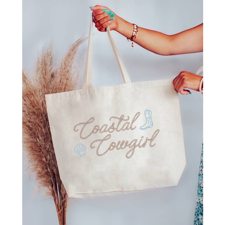 Bash - Wholesale Tote Bag - Women's - Western Tote Bag, Coastal Cowgirl, Gift Shop Accessories