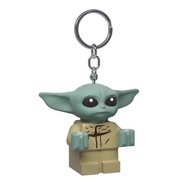 Santoki LEGO Lights - Wholesale Keychain - Unisex - LEGO Star Wars Mandalorian Assorted LED Keychain 16ct CDU1