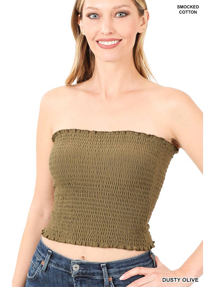 42POPS - Wholesale Bustier - Women's - `.Cotton Blended Tube Top1