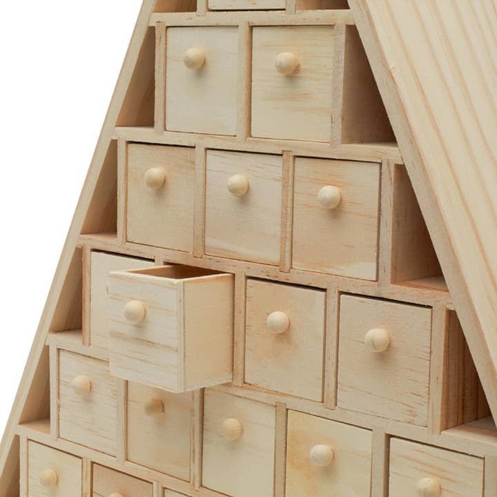 Woodpeckers Crafts - Wholesale Advent Calendar - Unfinished wooden Advent Calendar26