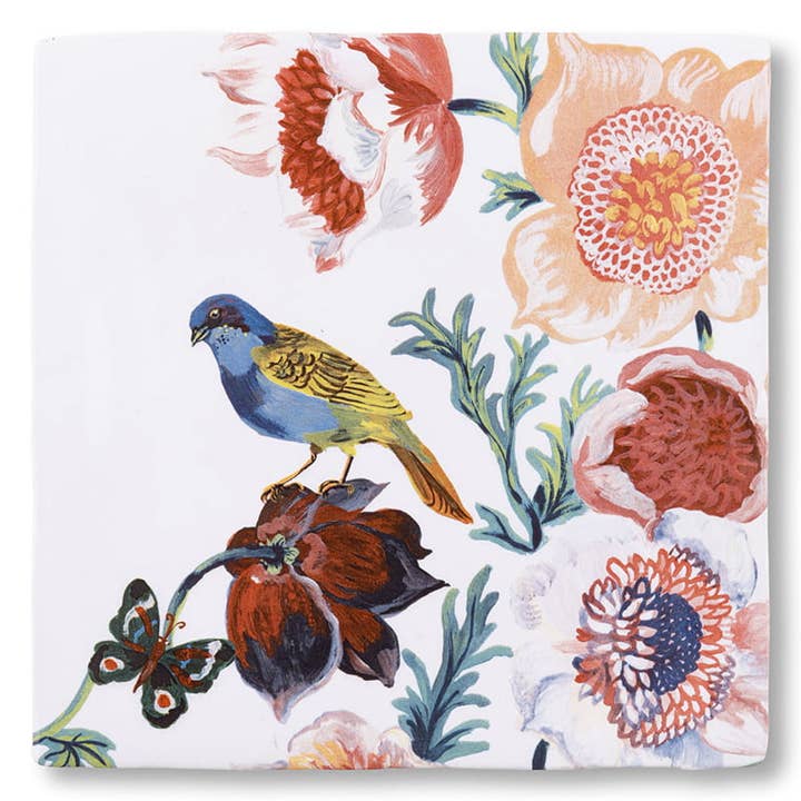 Feeling floral | StoryTiles art on tile for wholesale by StoryTiles