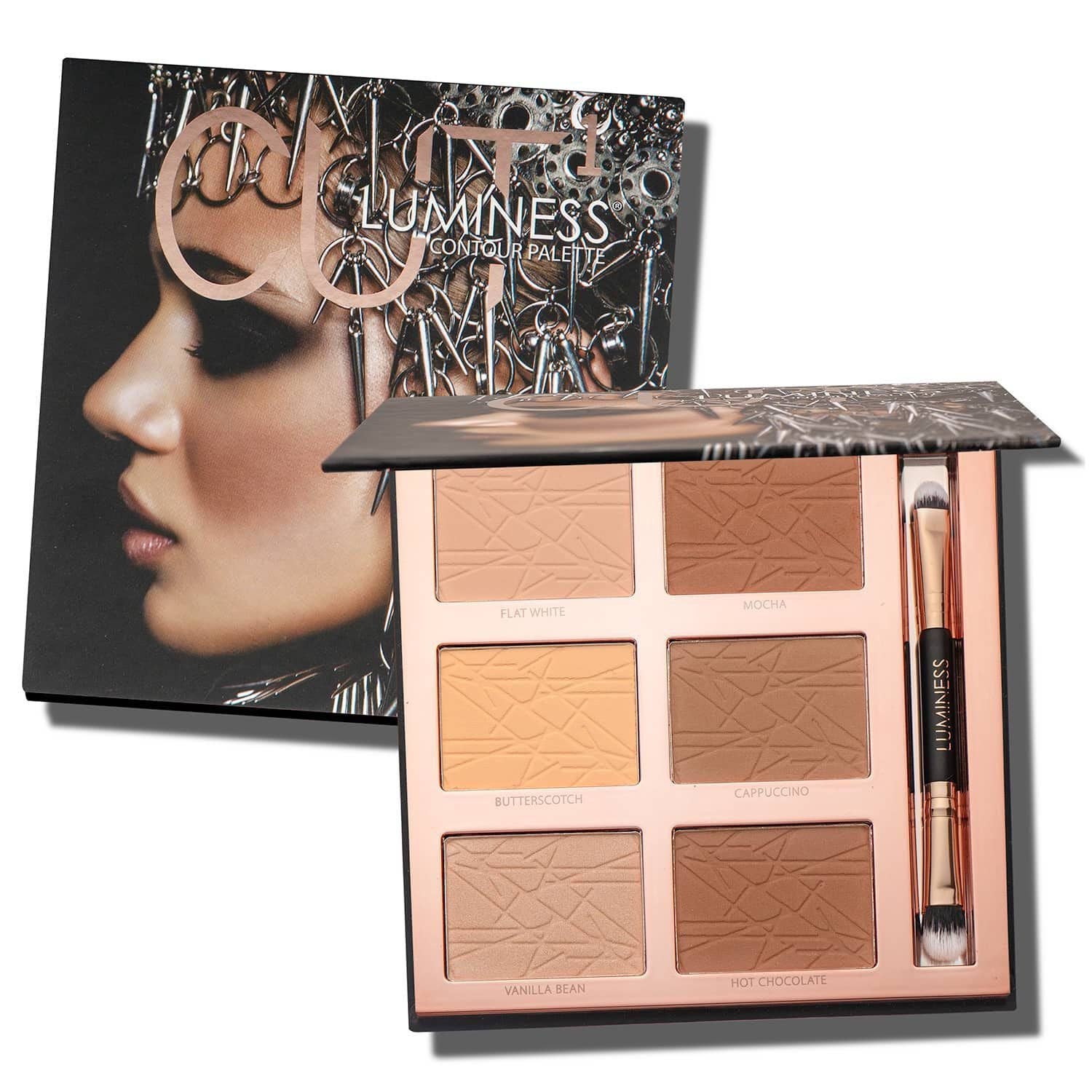 LUMINESS - Wholesale Face Makeup Palette - Cut Contour Palette8