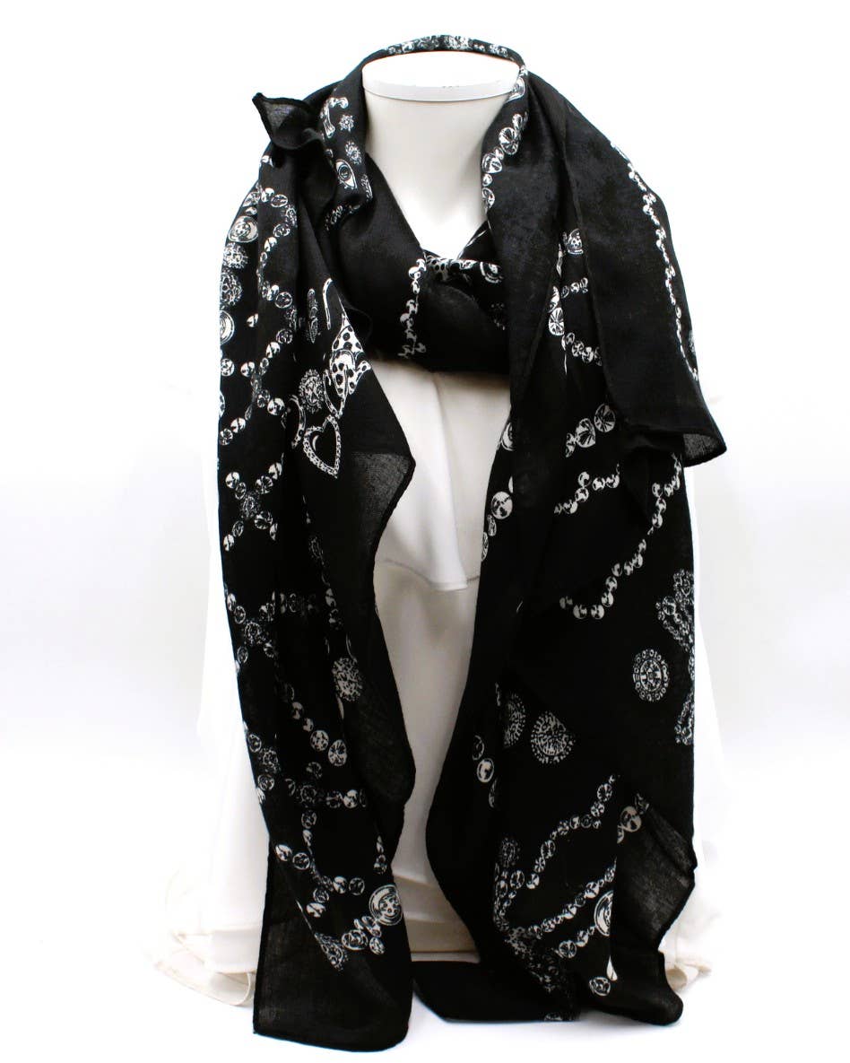 Reference Mode - Wholesale Scarf - Women's - Trendy scarf with luxury pattern5