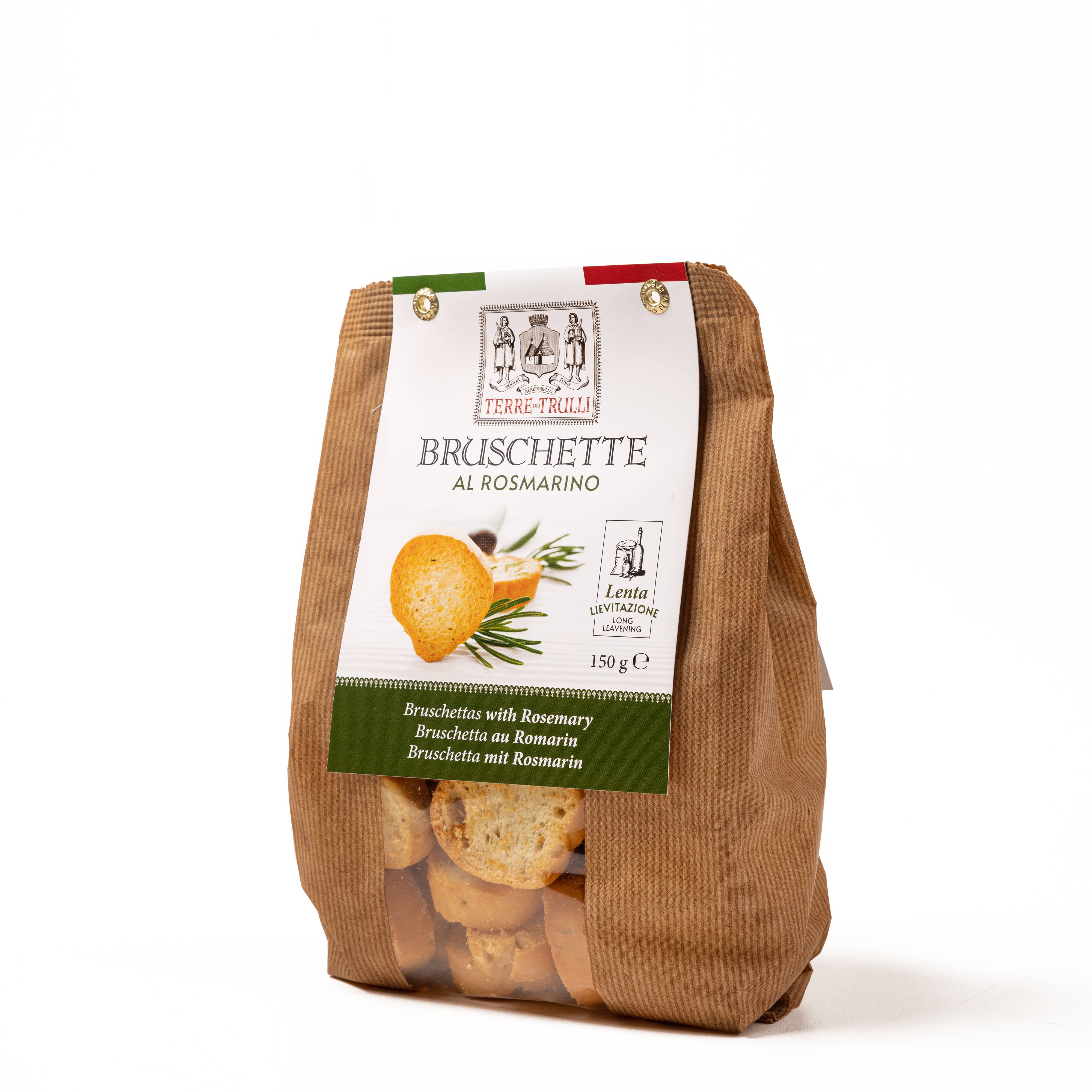 Terre dei Trulli - Wholesale Bread Mix - Baked Rosemary Bruschetta 150g - Made in Italy3