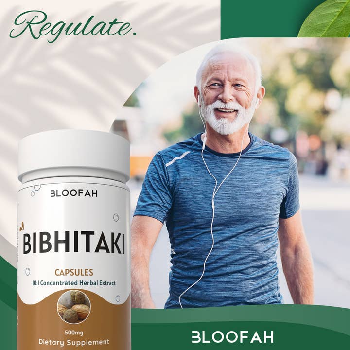 Bloofah - Vendita all'ingrosso Vitamine/integratori orali - Capsule di Bibhitaki 500mg | Estratto di Frutta in Polvere 10:1 Non-OGM6