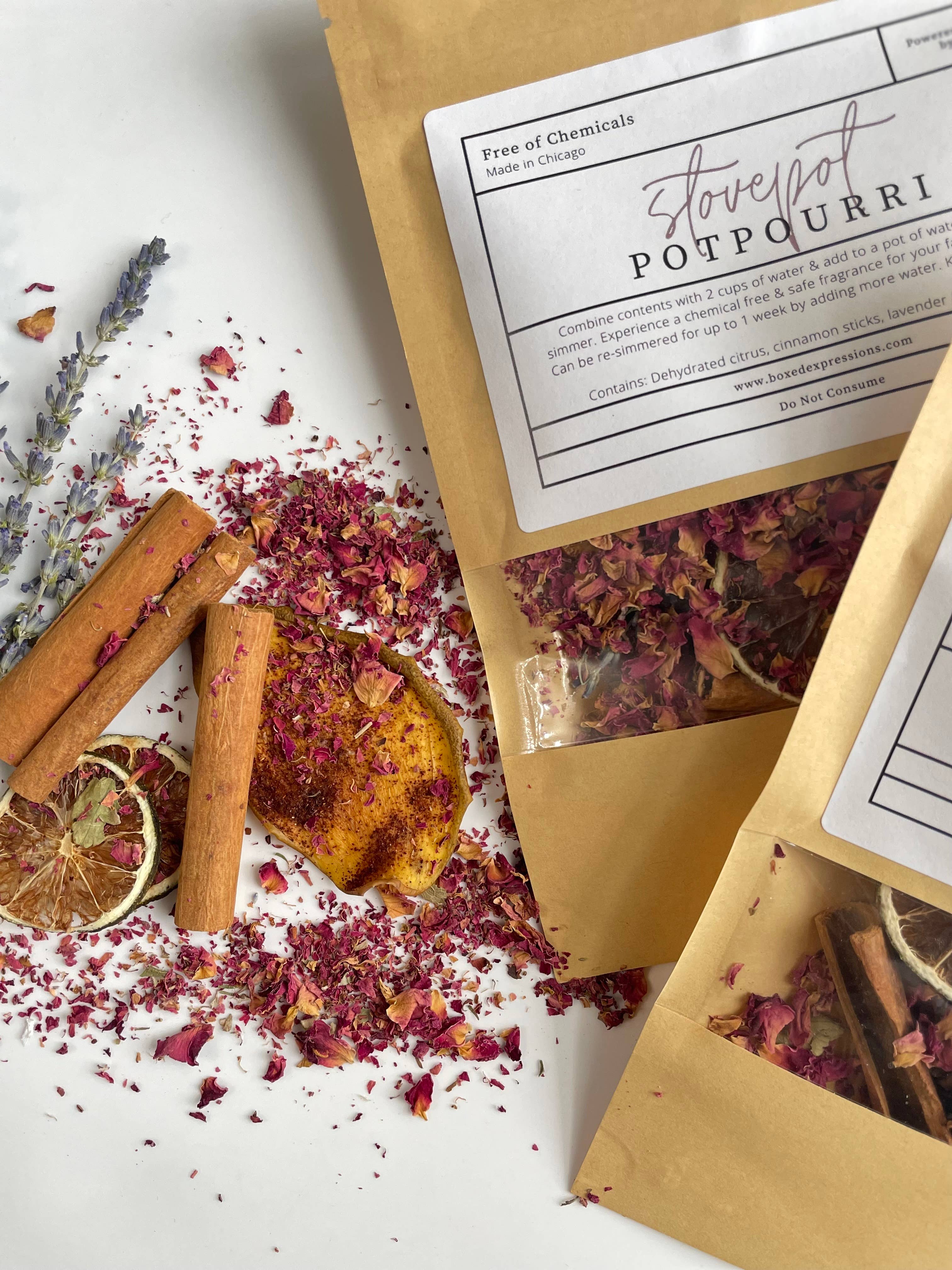 Boxed Expressions - Vente Pots-pourris - Pot-pourri réutilisable1