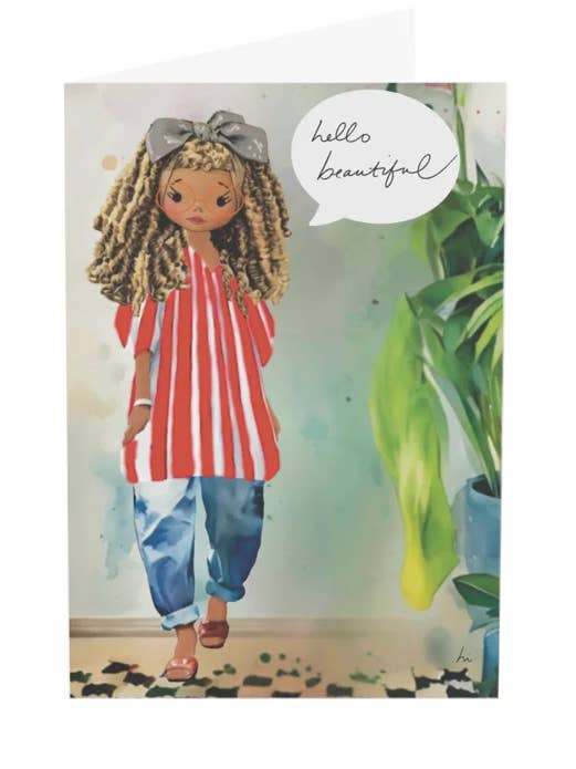 OH Hello Beautiful - All Occasion Greeting Card (Copy) for wholesale by HarperIman and Co.