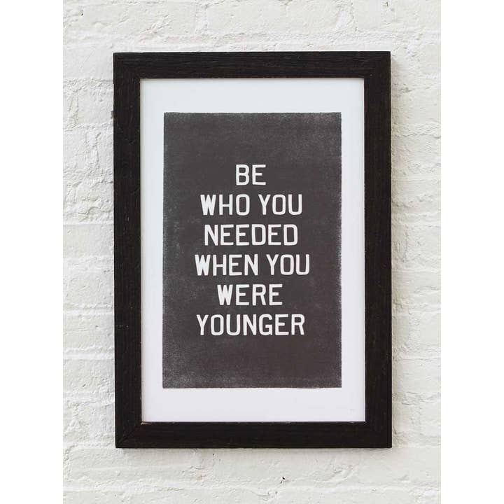 Old Try - Wholesale Art Print - Be Who You Needed2