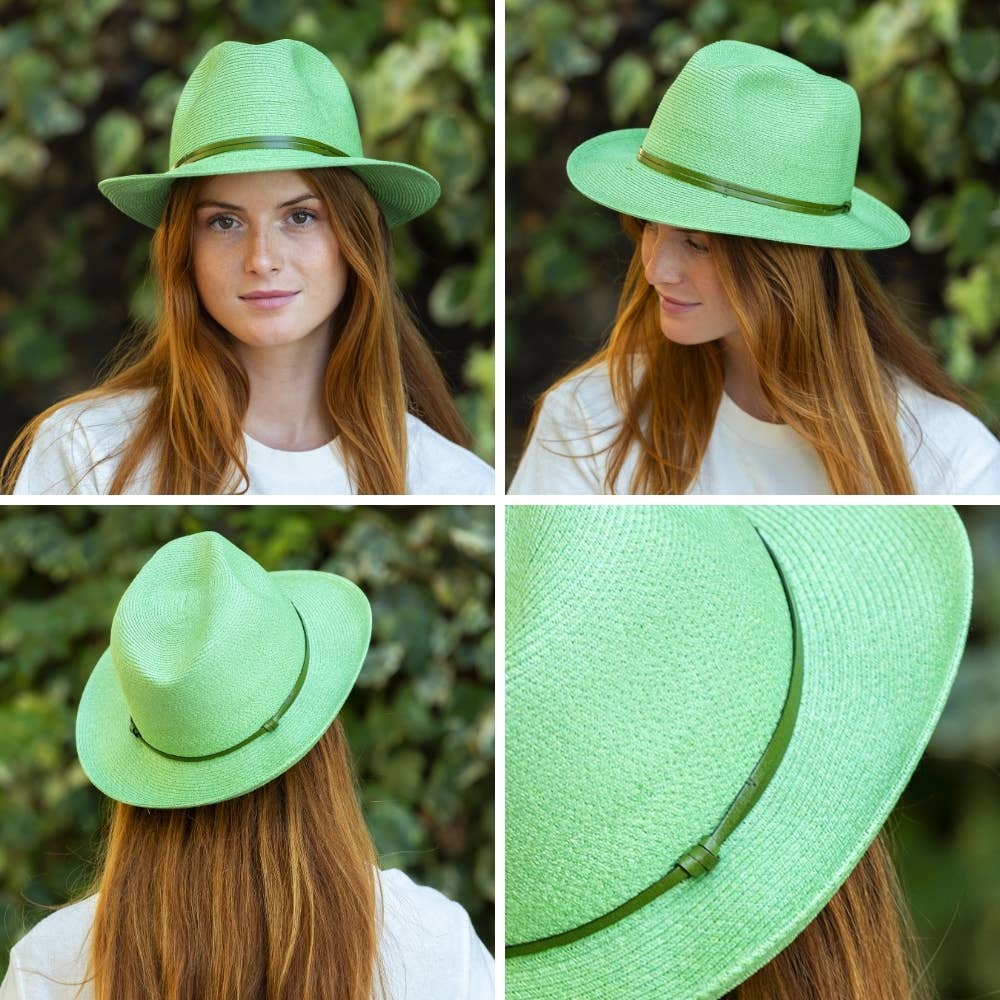 TRAVAUX EN COURS... - Wholesale Straw Hat - Unisex - PAPER HAT leather link115