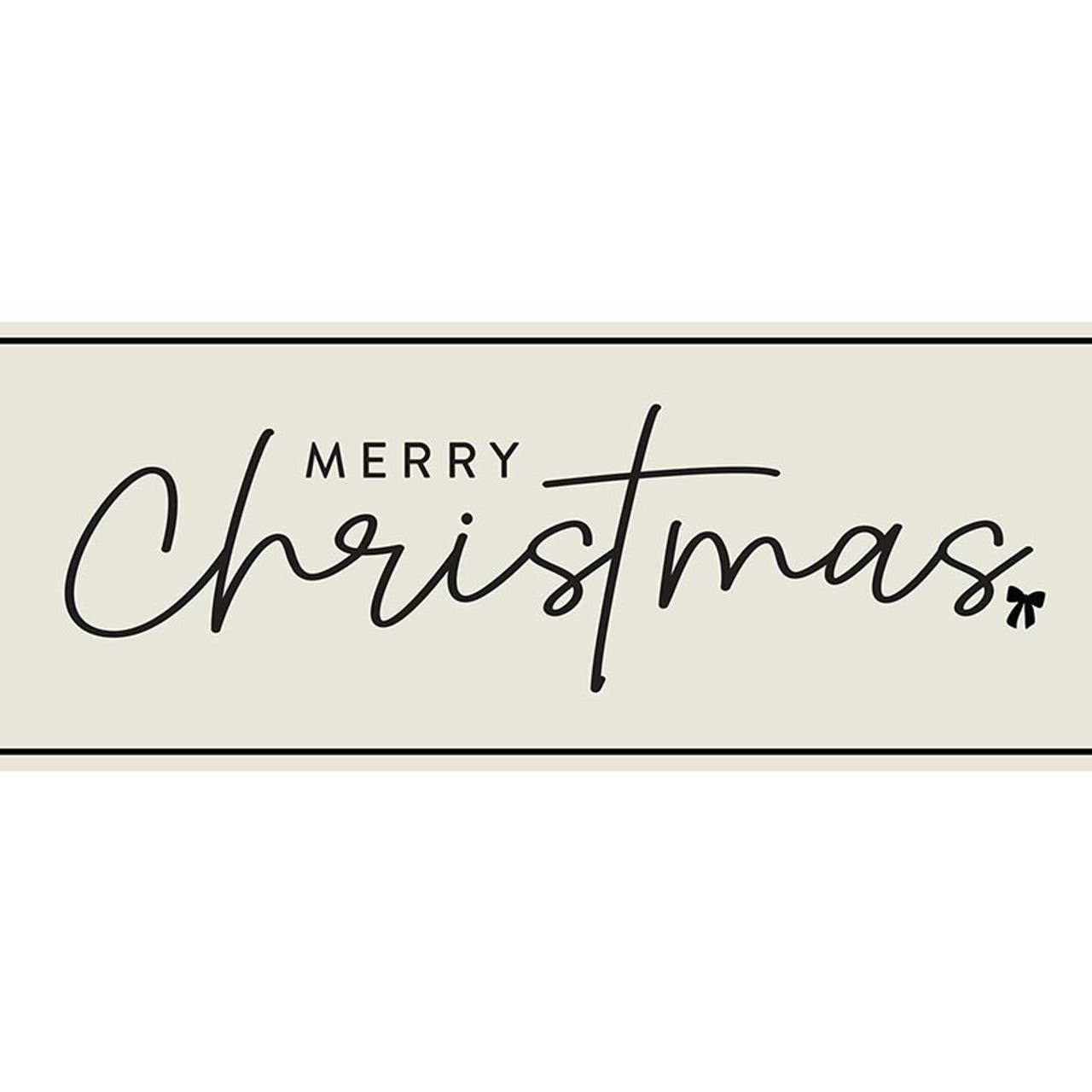 Santa Barbara Design Studio by Creative Brands - Wholesale Disposable Table Cover/Runner - Paper Table Runner - Merry Christmas1