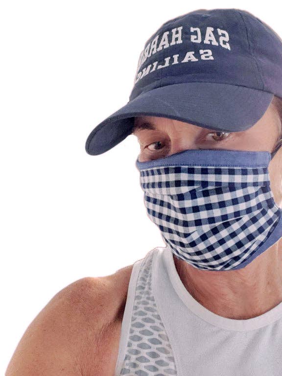 Máscara Covid-19 Marinho por atacado de Dizzy-Lizzie